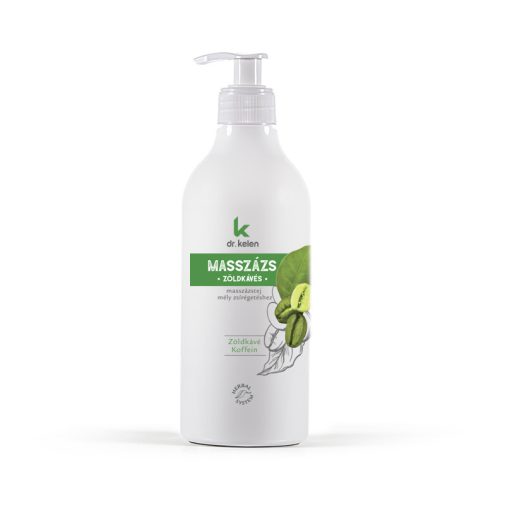 Dr.Kelen Zöldkávés masszázstej mélyzsírégetéshez (500 ml)