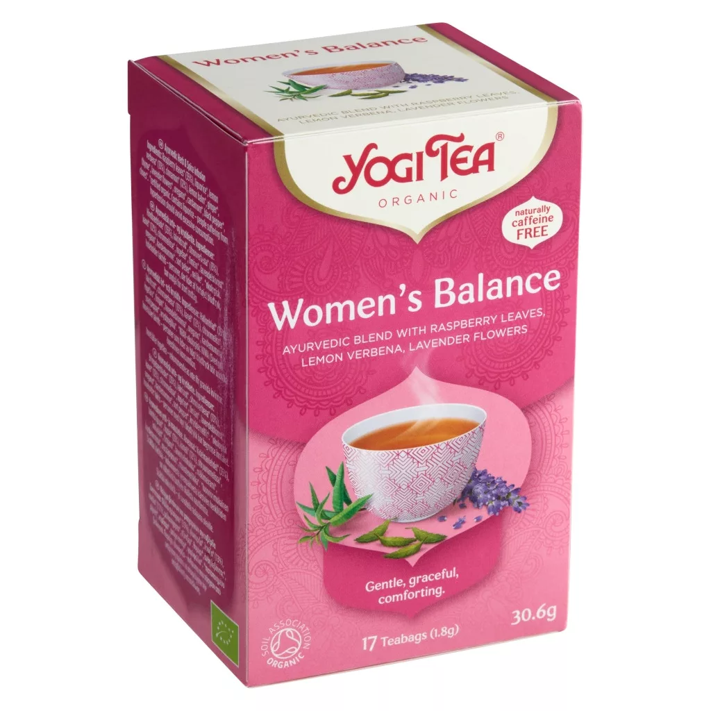 Yogi Tea® Női egyensúly bio tea (17 filter)