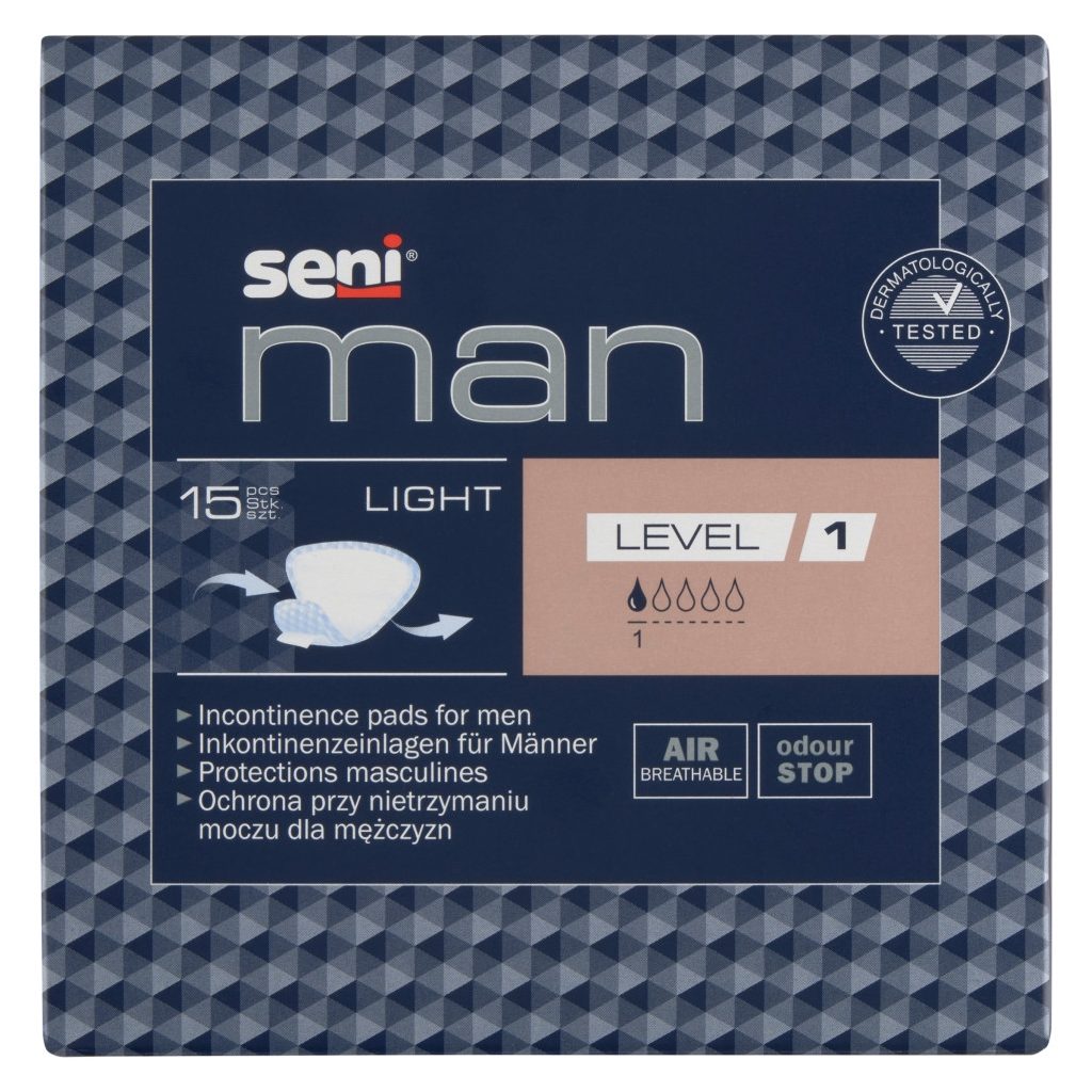 Seni Man Light Level 1 férfi inkontinencia betét (15 db)