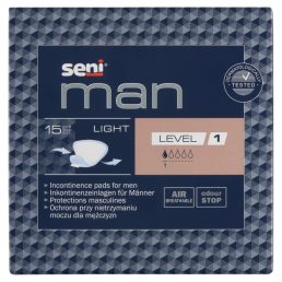 Seni Man Light Level 1 férfi inkontinencia betét (15 db)