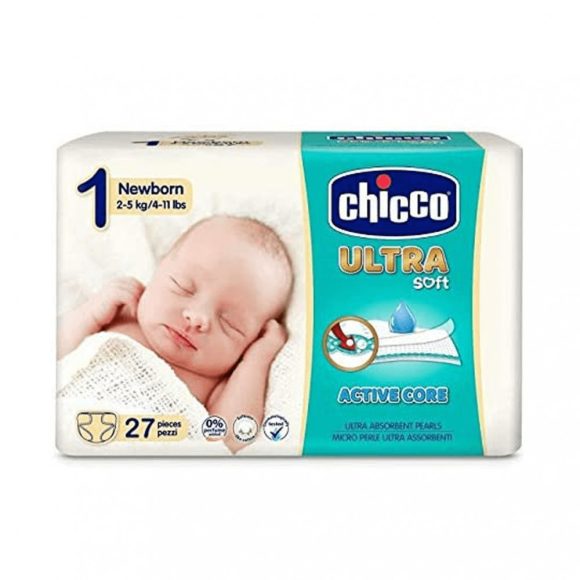 Chicco Ultra pelenka Újszülött 1, 2-5 kg, 27 db