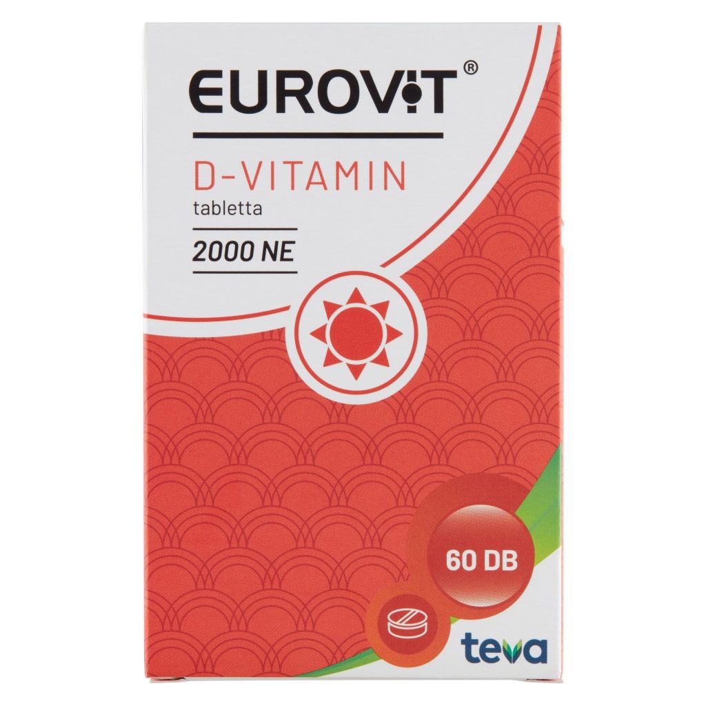 Eurovit 2000NE D-vitamin tabletta (60 db)