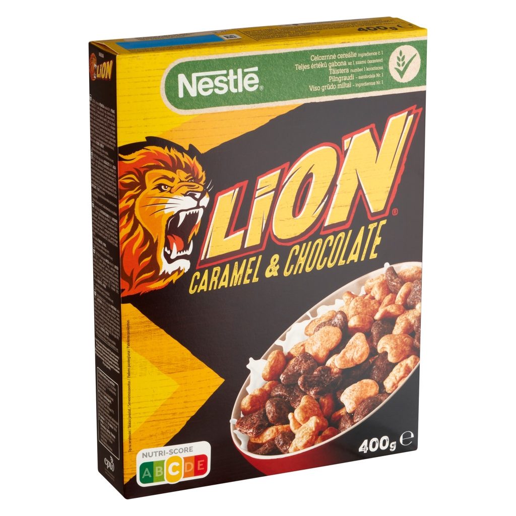 Lion karamellás, csokis gabonapehely (400 g)