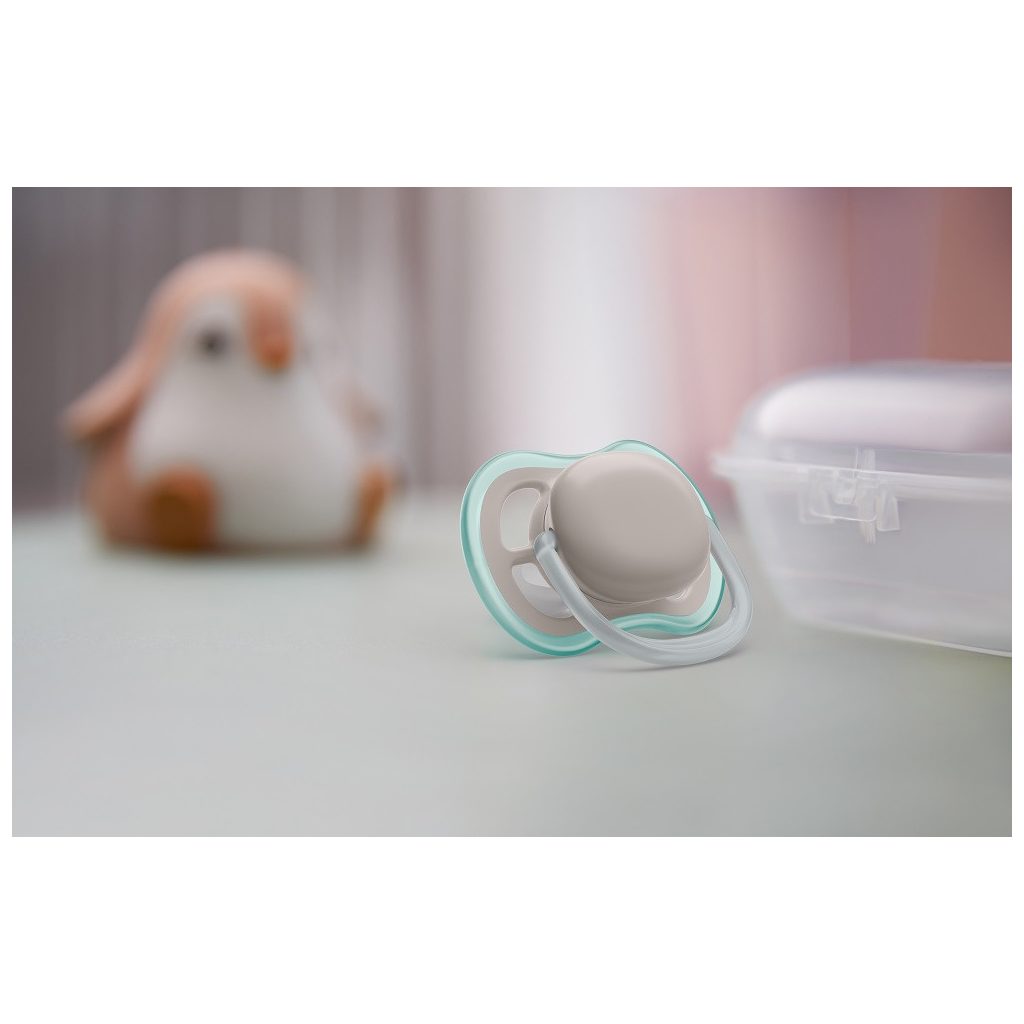 Philips Avent SCF354/01 Játszócumi Ultra air neutral 18hó+ 1db (szürke)