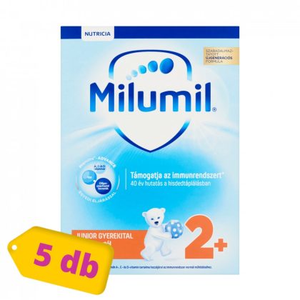 Milumil Junior 2+ gyerekital 24 hó+ (5x600 g)