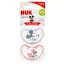 NUK Space játszócumi Minnie & Mickey 18-36 hó 2 db (lány)