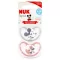 NUK Space játszócumi Minnie & Mickey 6-18 hó 2 db (lány)