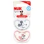 NUK Space játszócumi Minnie & Mickey 6-18 hó 2 db (lány)