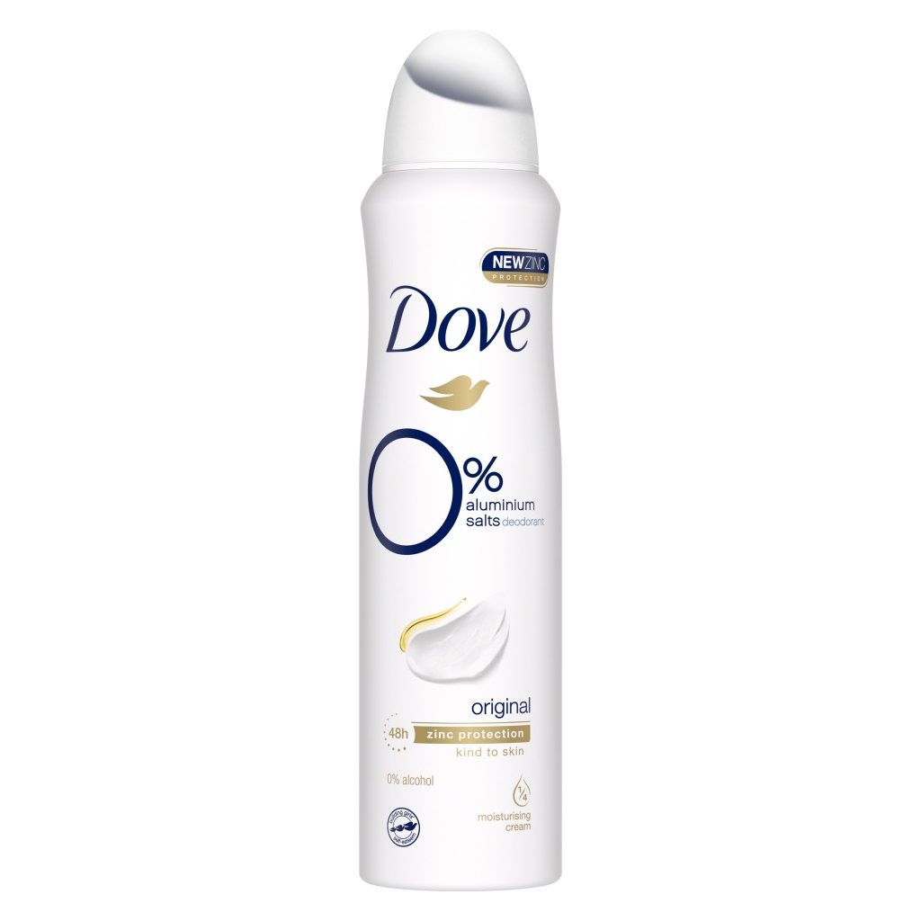Dove Original dezodor 0% alumíniumsóval (150 ml)