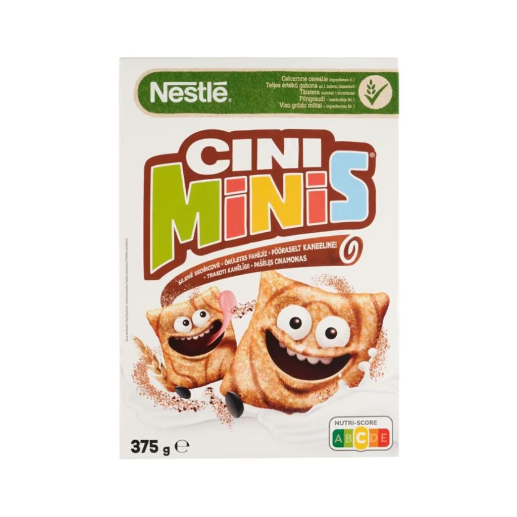 Cini Minis ropogós, fahéjas gabonapehely (375 g)