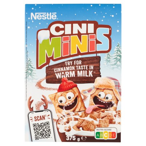 Cini Minis ropogós, fahéjas gabonapehely (375 g)