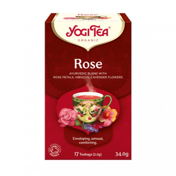 Yogi Tea® Rózsa bio tea (17 filter)