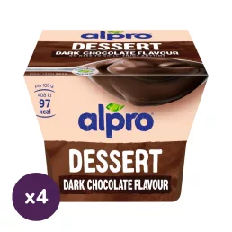   Alpro ördögien sötét étcsokoládéízű desszert (4x125 g)