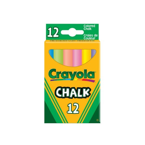 Crayola színes táblakréták (12 db)