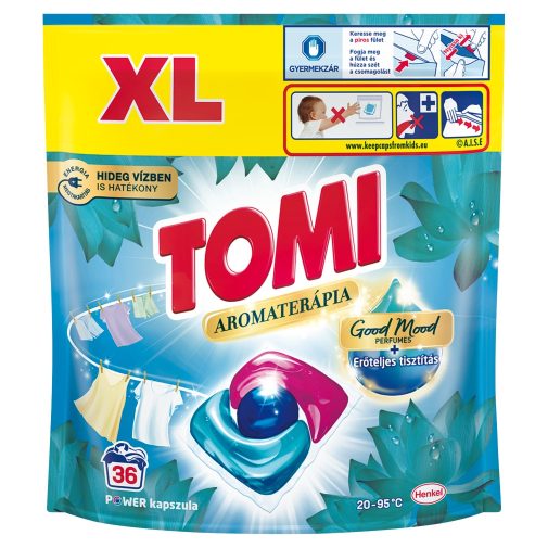 Tomi 3+1 Power Caps Aromaterápia Lótusz mosókapszula (36 mosás)