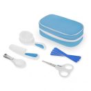 Akuku baba manikűrkészlet és fésű-kefe szett (kék)