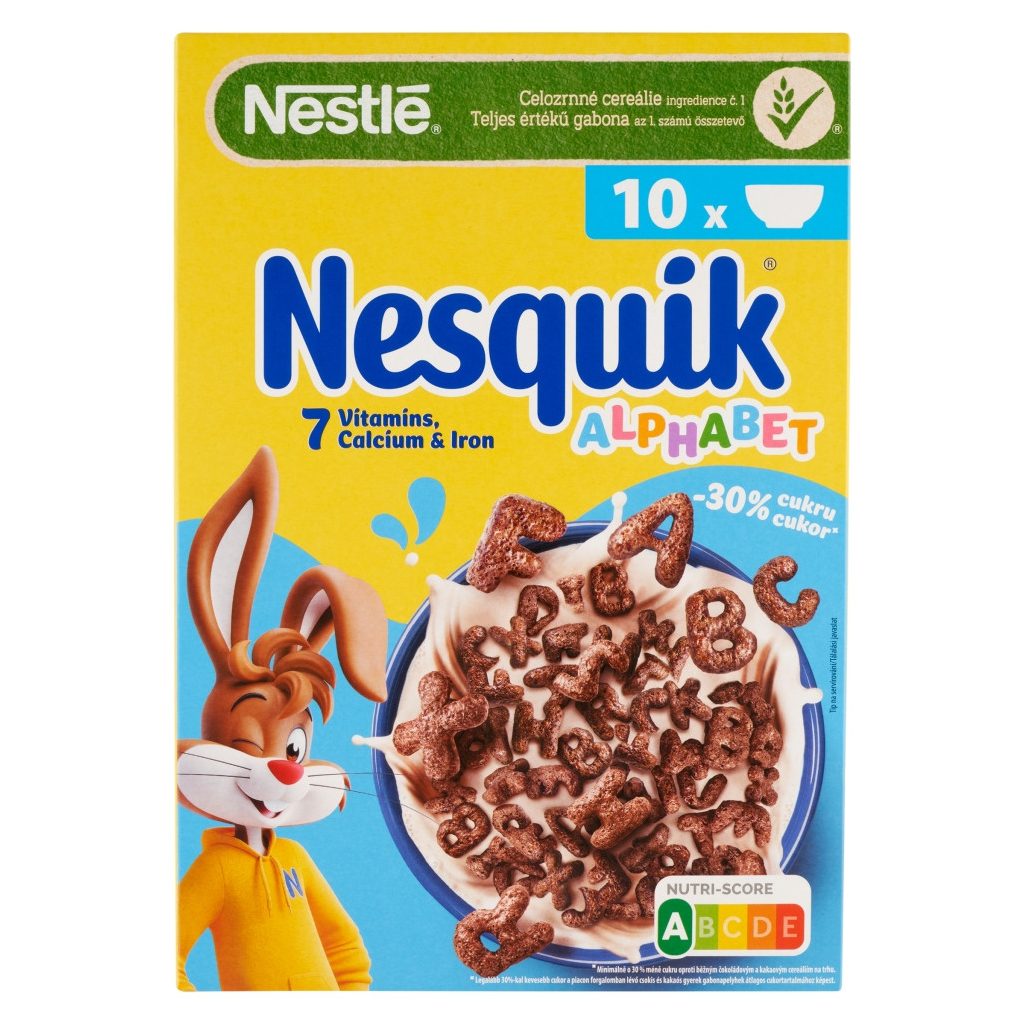 Nesquik Alphabet gabonapehely (325 g)