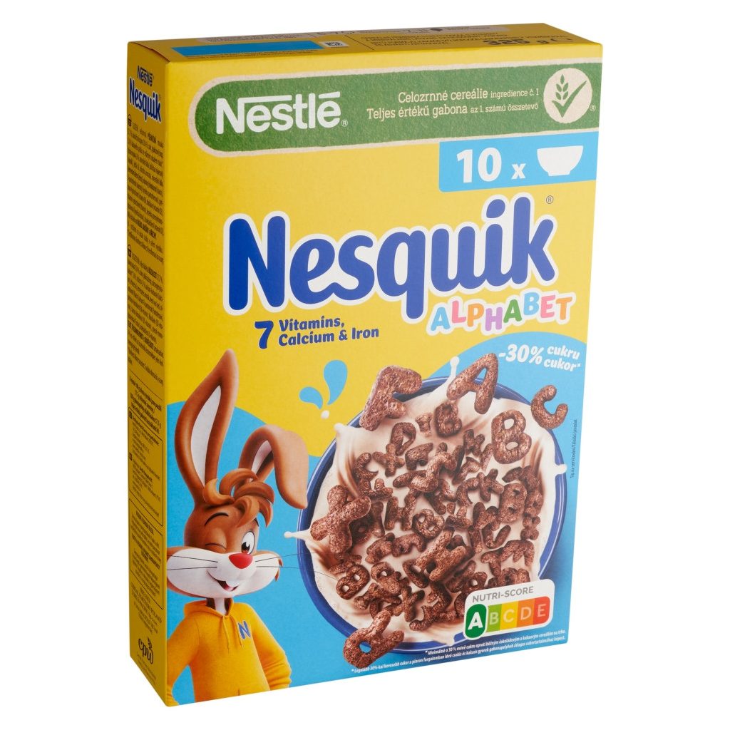 Nesquik Alphabet gabonapehely (325 g)
