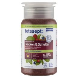 Tetesept Fürdősó Hát- és vállfájásra (600 g)