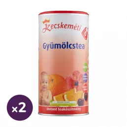 Kecskeméti instant gyümölcstea, 6 hó+ (2x200 g)