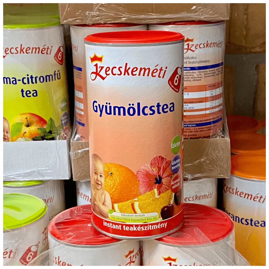Kecskeméti instant gyümölcstea, 6 hó+ (2x200 g)