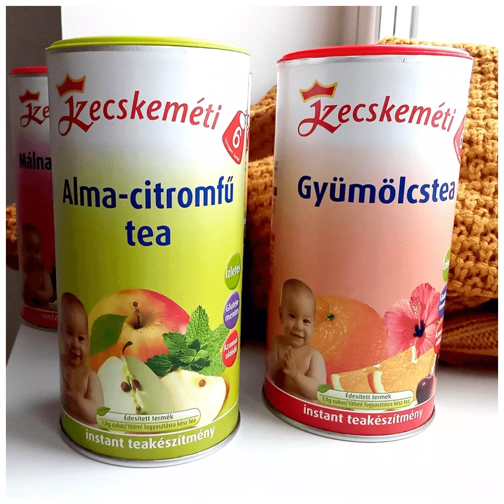 Kecskeméti instant gyümölcstea, 6 hó+ (2x200 g)