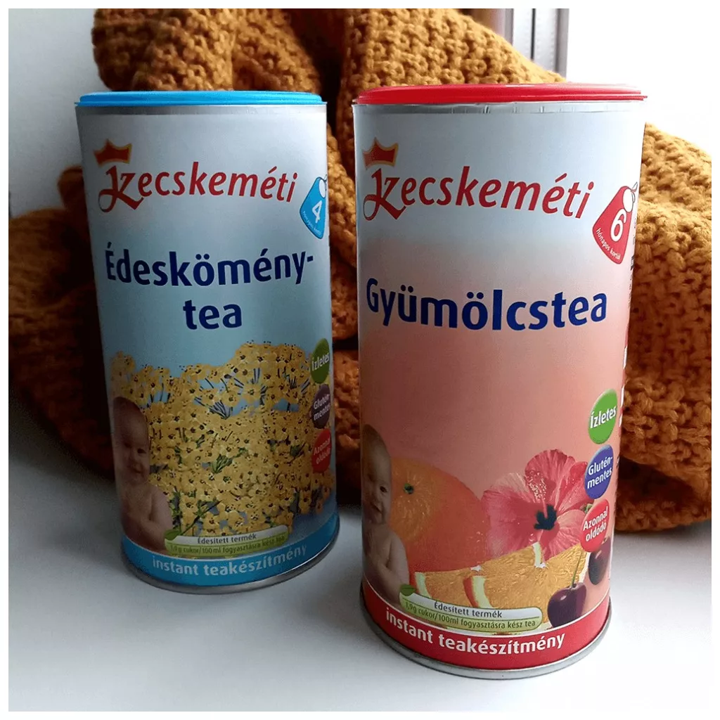 Kecskeméti instant gyümölcstea, 6 hó+ (2x200 g)
