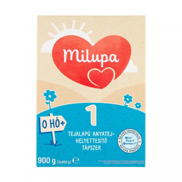 Milupa 1 anyatej-helyettesítő tápszer 0hó+ (900 g)