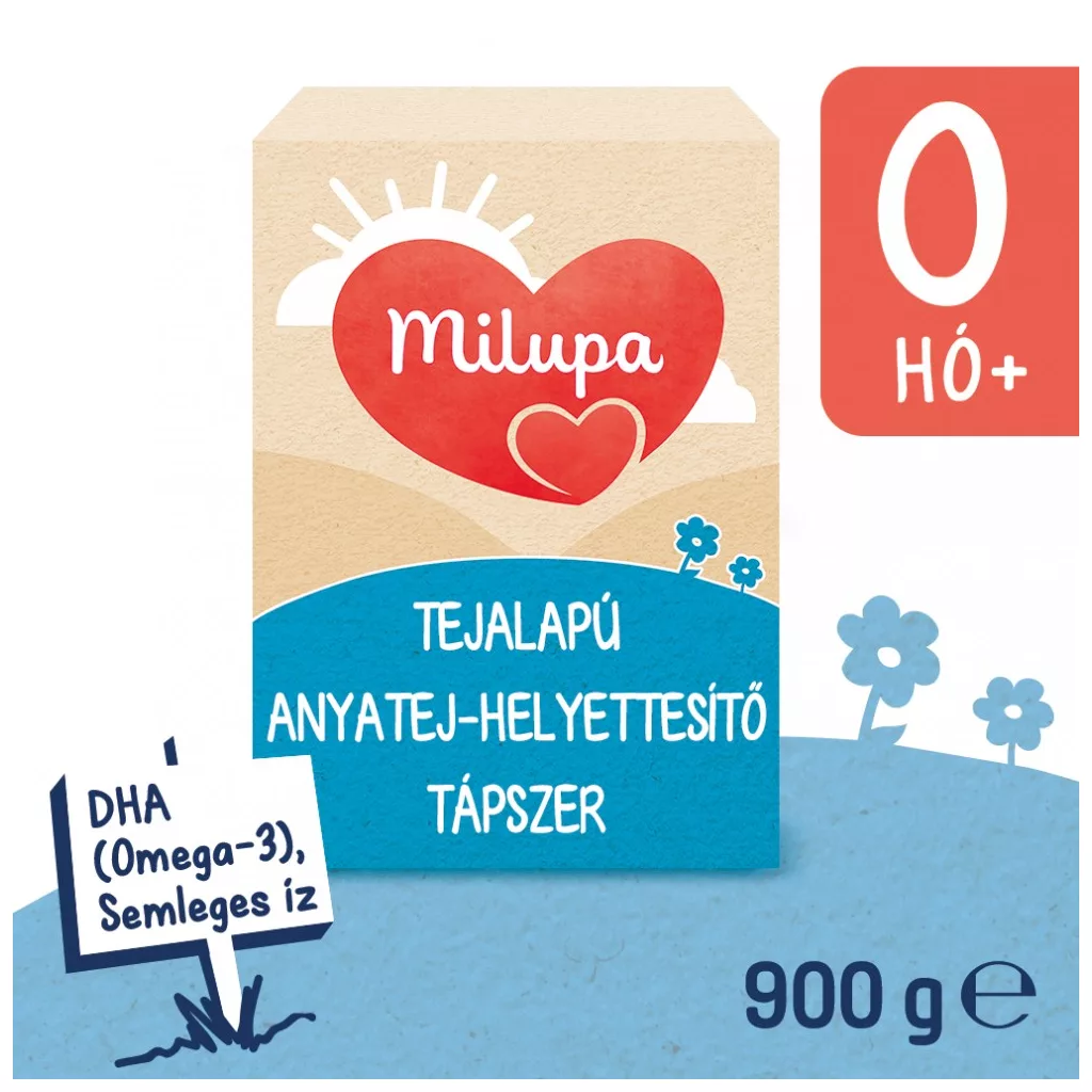 Milupa 1 anyatej-helyettesítő tápszer 0hó+ (900 g)