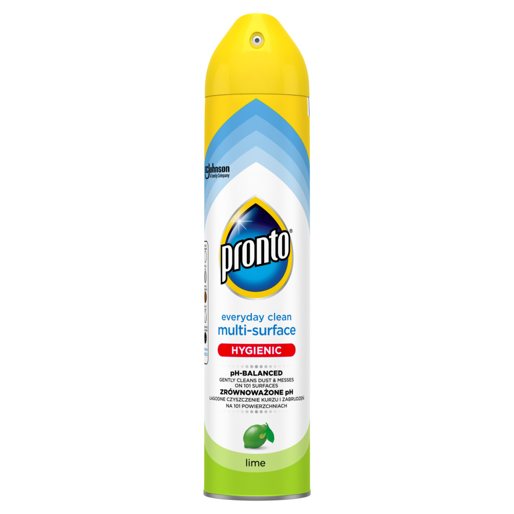 Pronto Everyday Clean Multi-Surface Lime általános felülettisztító aeroszol (250 ml)