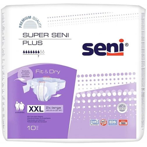 Seni Super Plus inkontinencia betét XXL (10 db)