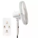 Álló ventilátor távirányítóval, 8 sebesség, időzítő (fehér)