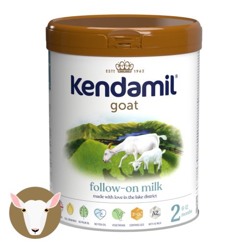 Kendamil 2 kecsketej alapú anyatej-kiegészítő tápszer 2 6-12 hó (800 g)