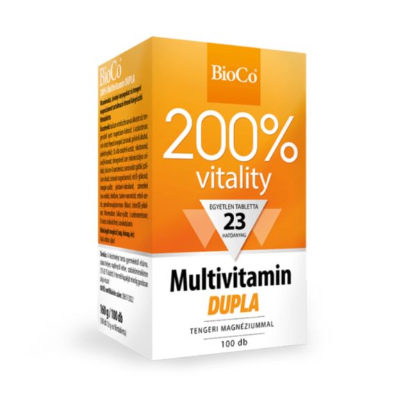 BioCo Multivitamin Dupla rágótabletta felnőtteknek (100 db)