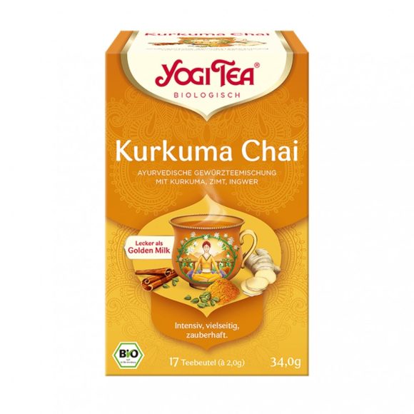 Yogi Tea® Kurkuma chai bio tea (17 filter)