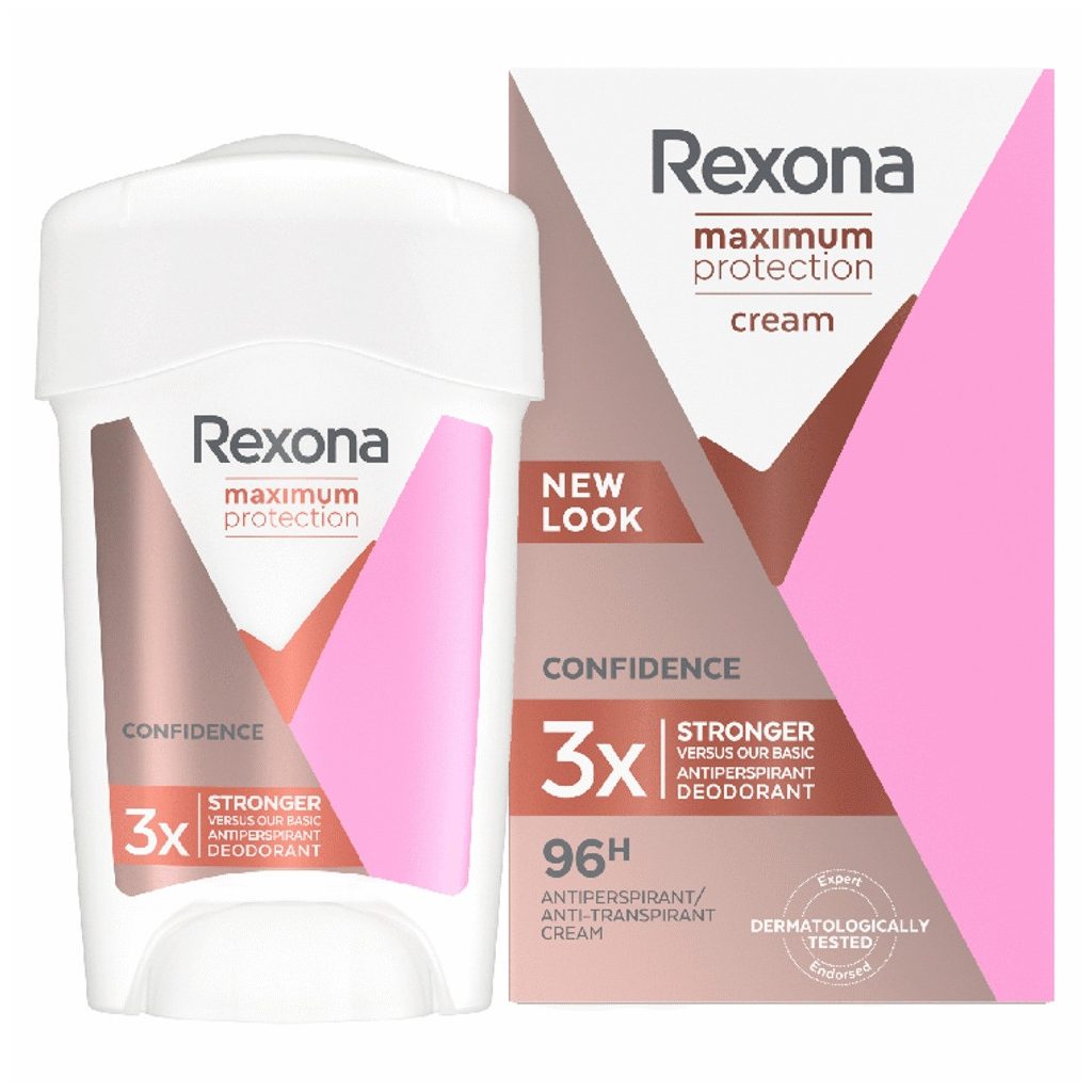 Rexona Maximum Protection Confidence női izzadásgátló krém (45 ml)