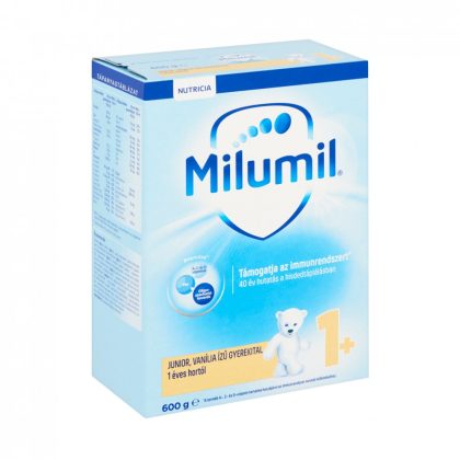 Milumil Junior 1+ vanília ízű gyerekital 12 hó+ (600 g)