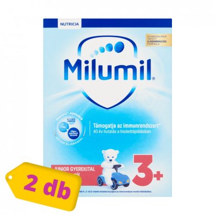 Milumil Junior 3+ gyerekital 36 hó+ (2x600 g)