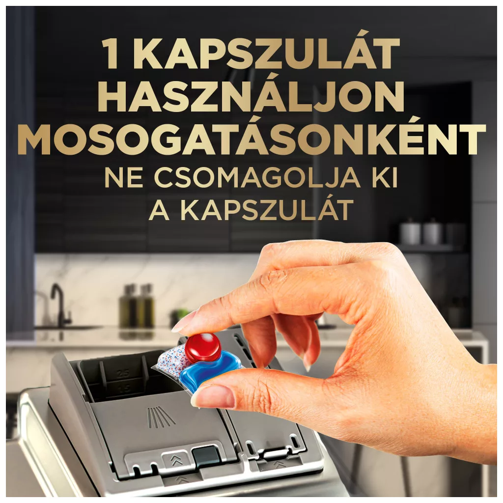 Finish Powerball Ultimate All in 1 mosogatógép-kapszula, lemon (100 db)