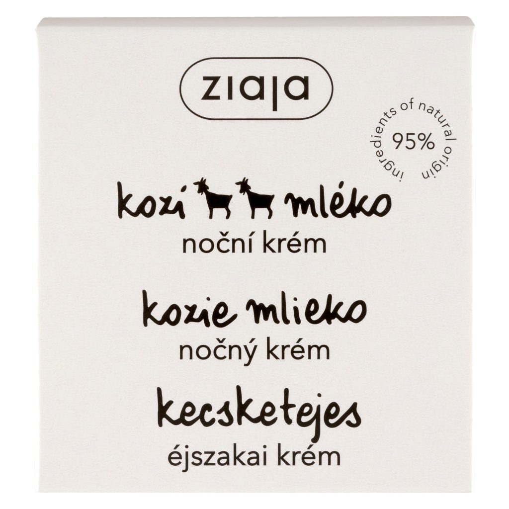ZIAJA Kecsketejes éjszakai krém (50 ml)
