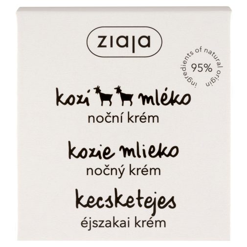 ZIAJA Kecsketejes éjszakai krém (50 ml)