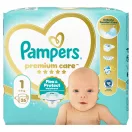 Pampers Premium Care pelenka, Újszülött 1, 2-5 kg, 26 db + AJÁNDÉK Baba az autóban matrica