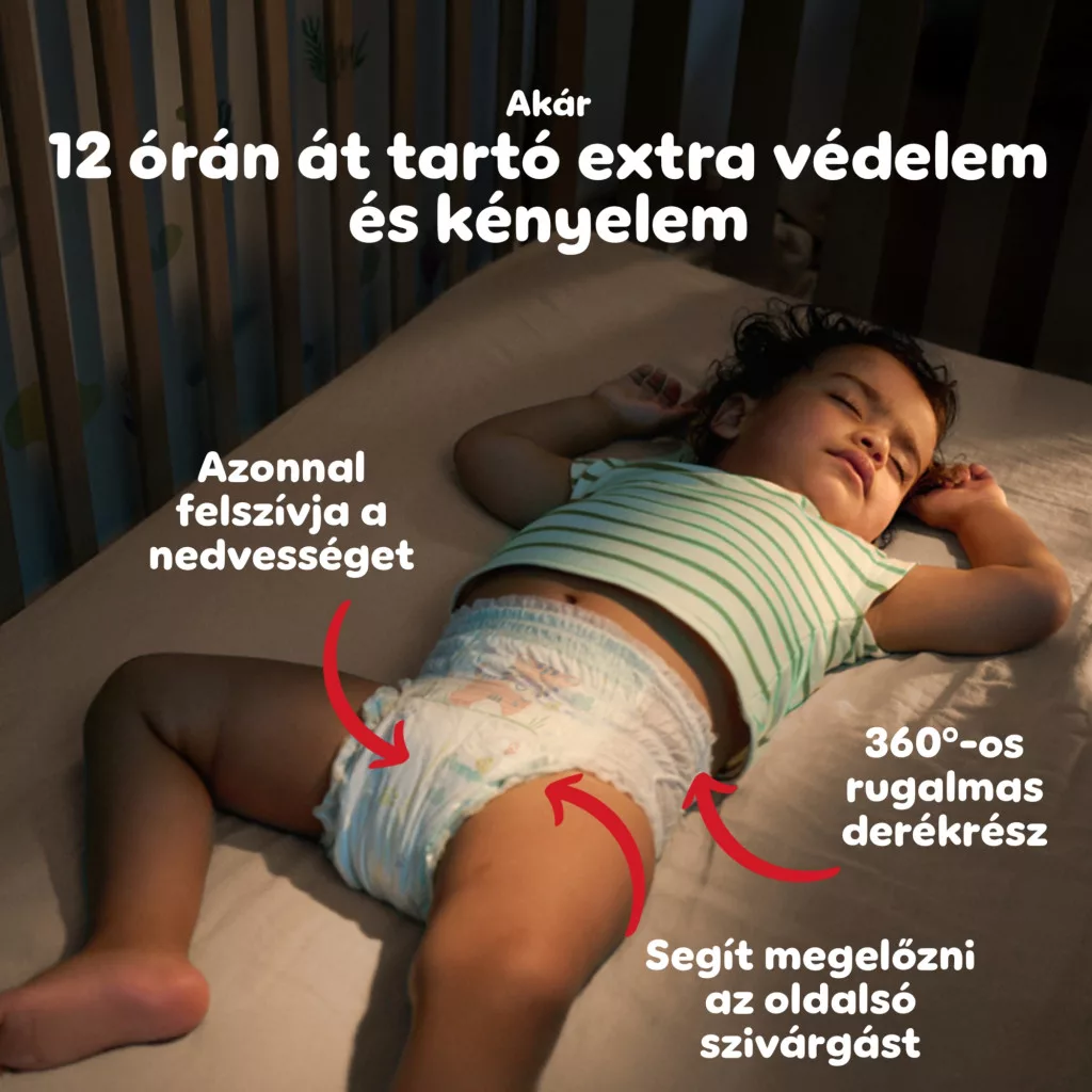 Pampers Active Baby Pants bugyipelenka 8, 17+ kg, 64 db
