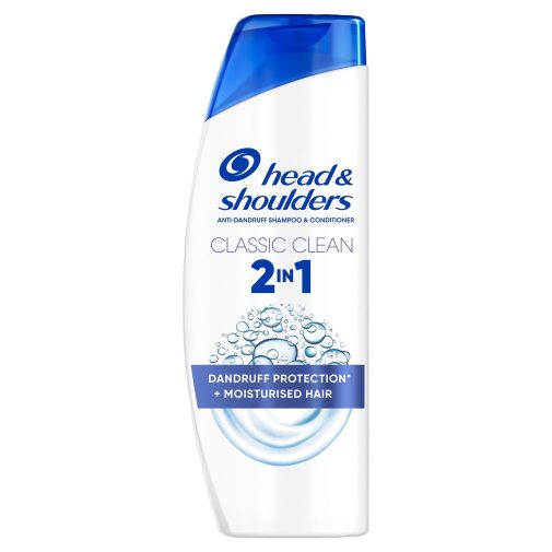 Head & Shoulders Citrus Fresh 2az1-ben korpásodás elleni sampon zsíros hajra (330 ml)