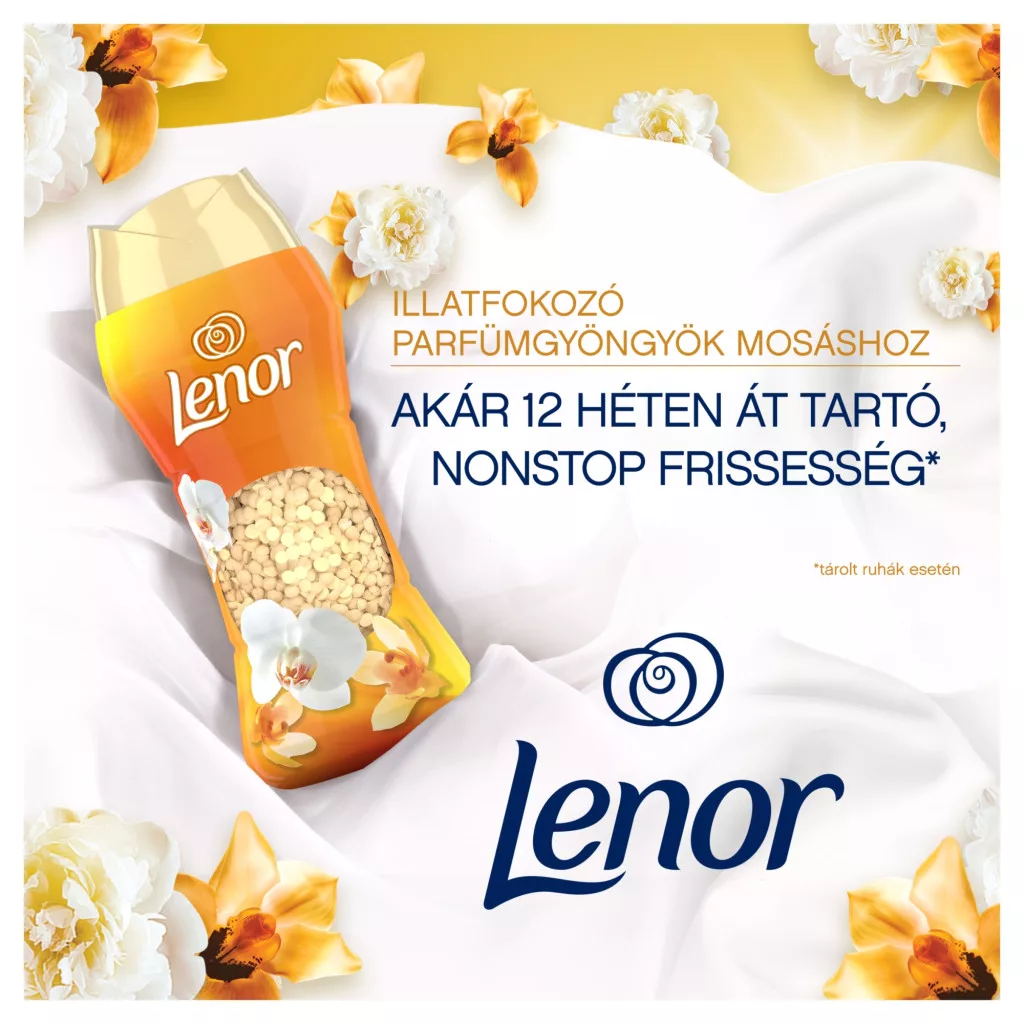 Lenor Gold Orchid illatgyöngy 495 g (41 mosás)