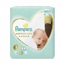 Pampers Premium Care pelenka, Újszülött 1, 2-5 kg, 78 db