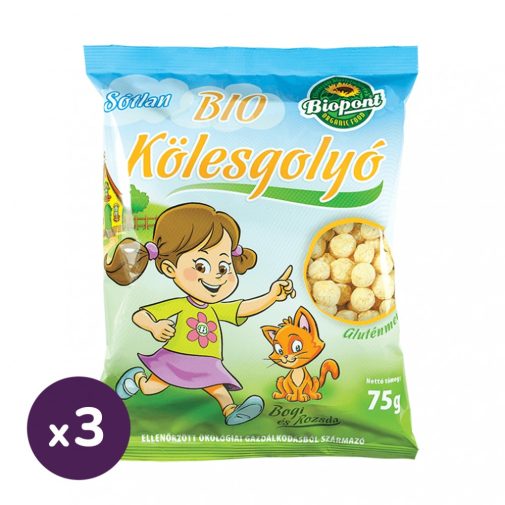 Biopont Bio bogi kölesgolyó (3x75 g)