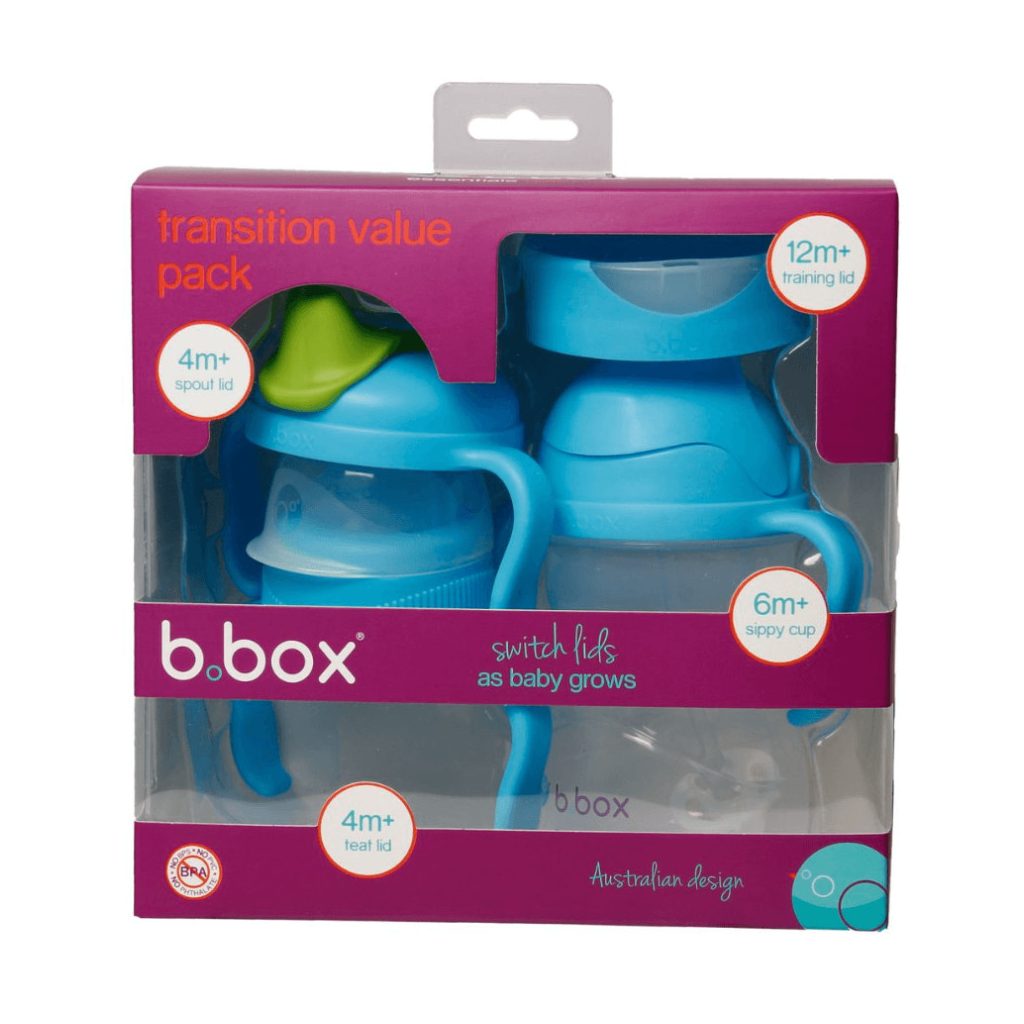 B.box itatópohár készlet 240 ml (áfonyakék)