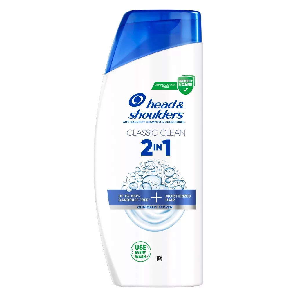Head & Shoulders Classic Clean 2az1-ben korpásodás elleni sampon (625 ml)