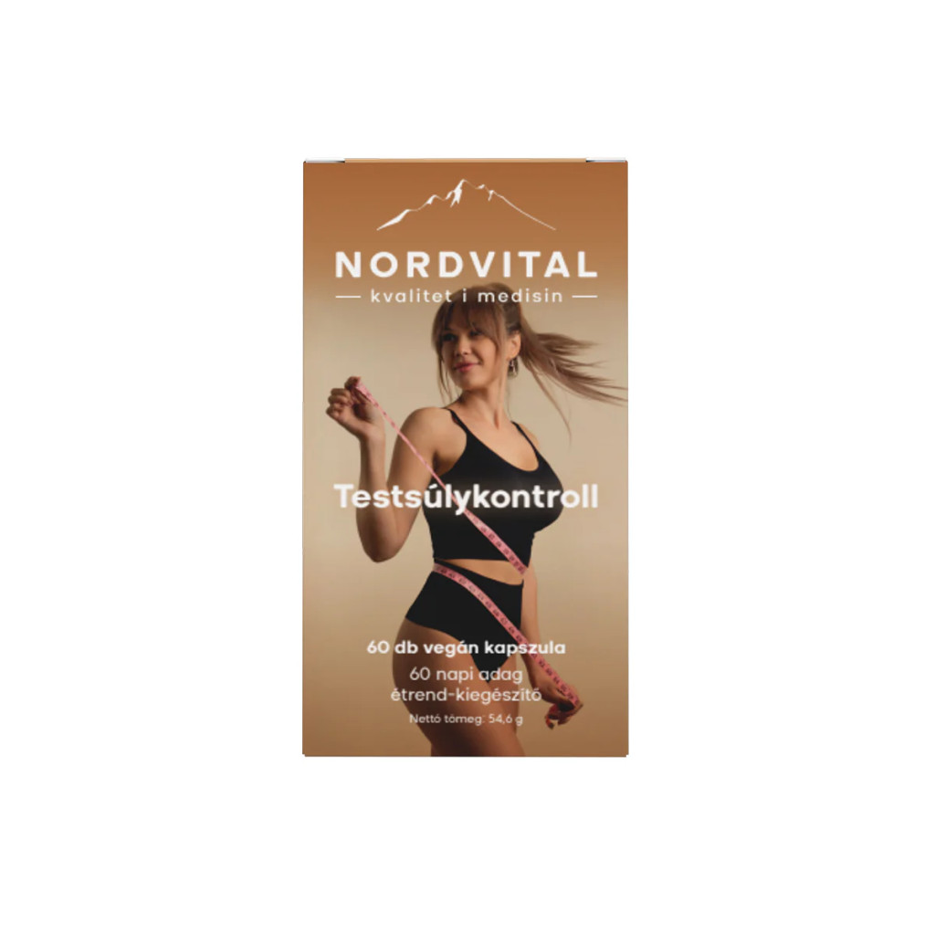 Nordvital Testsúlykontroll (60 db)